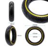 Anvelopa plina 8.5x2 negru galben Nedong trotinete Xiaomi
