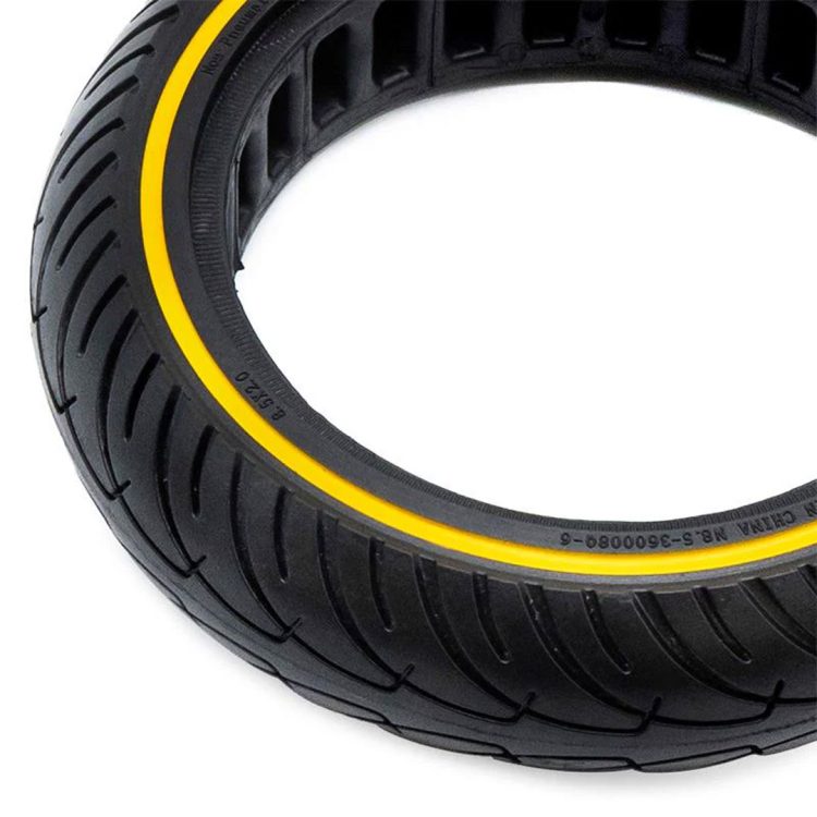 Cauciuc plin 8.5x2 negru galben Nedong trotinete Xiaomi