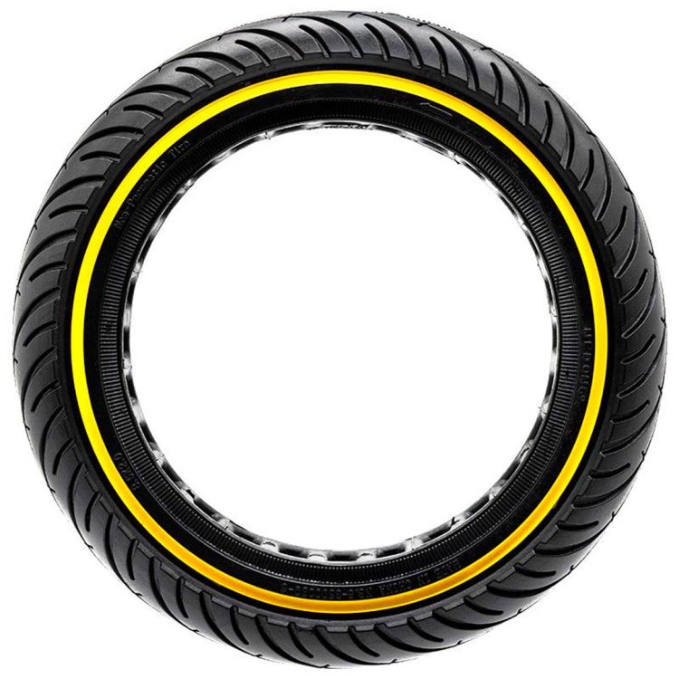 Anvelopa plina 8.5x2 negru galben Nedong trotinete Xiaomi