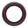Anvelopa plina 8.5x2 negru rosu Nedong trotinete Xiaomi