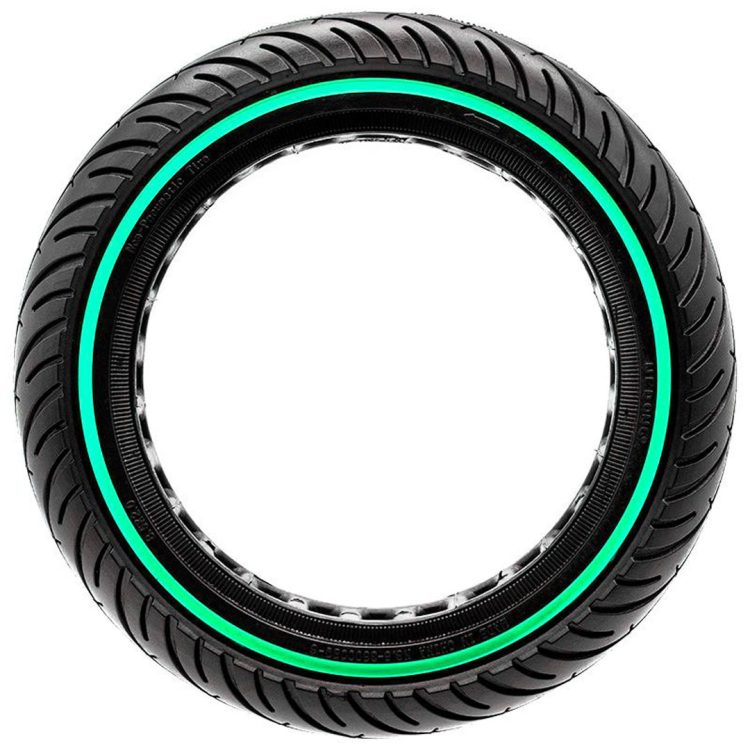 Anvelopa plina 8.5x2 negru verde Nedong trotinete Xiaomi