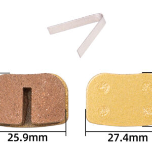 Placute de frana 18×27 mm metalice