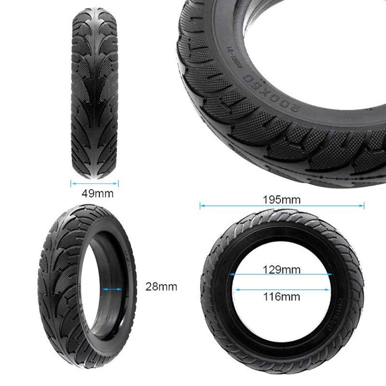 Anvelopa 200x50 RisingSun roata spate E-TWOW