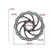 Disc frana 160 6 gauri floare trotinete electrice