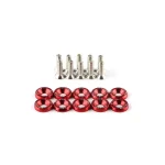 Saibe si suruburi decorative rosii