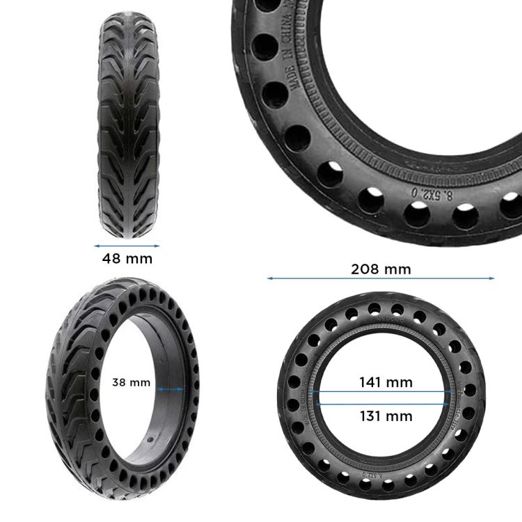 Anvelopa plina 8.5x2 (50-134) Vsett 8