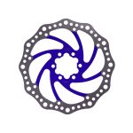 Disc frana 160 mm 6 gauri albastru