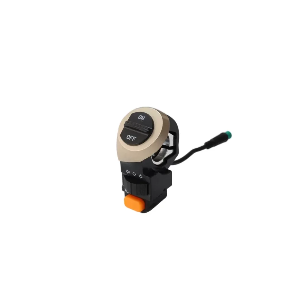 Panou control far, semnalizari si claxon cu mufa waterproof