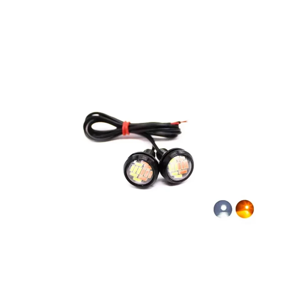 LED Eagle Eye 2 in 1 - Alb / Galben