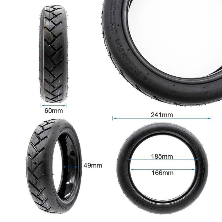 Anvelopa 250x54 EWheel cu gel anti-pana Trotinete Xiaomi Mi 4