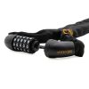 Anti-Furt Trotinete cu cifru si imbracaminte texila neagra