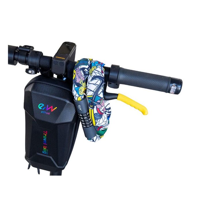 Lant Anti-Furt Trotinete cu cifru si imbracaminte texila grafitti EWHEEL
