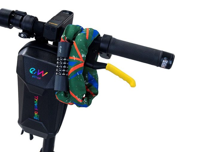 Lant Anti-Furt Trotinete cu cifru si imbracaminte texila multicolor EWHEEL