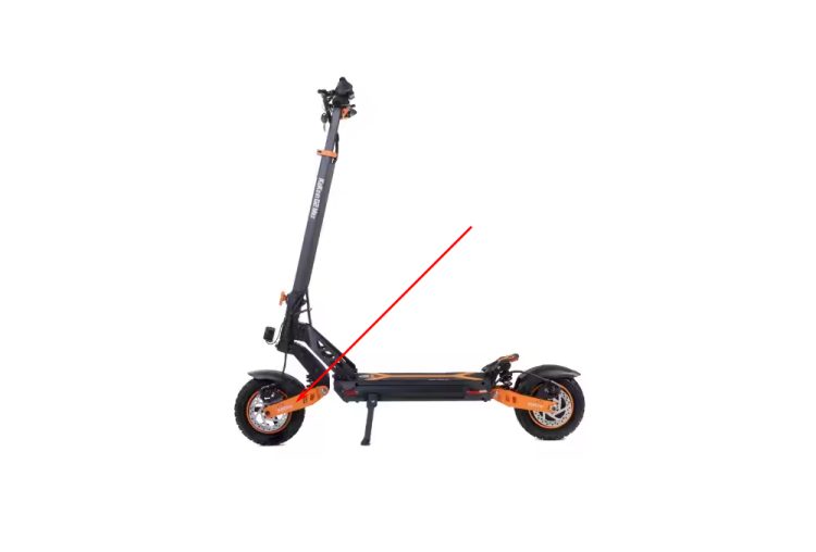 Brat Furca Stanga Fata Trotineta KuKirin G2 Max