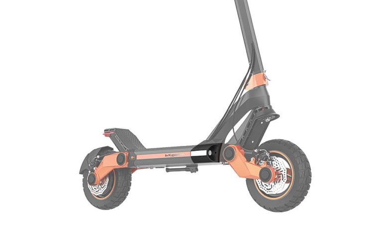 Capac si lumina laterala dreapta fata KuKirin G3