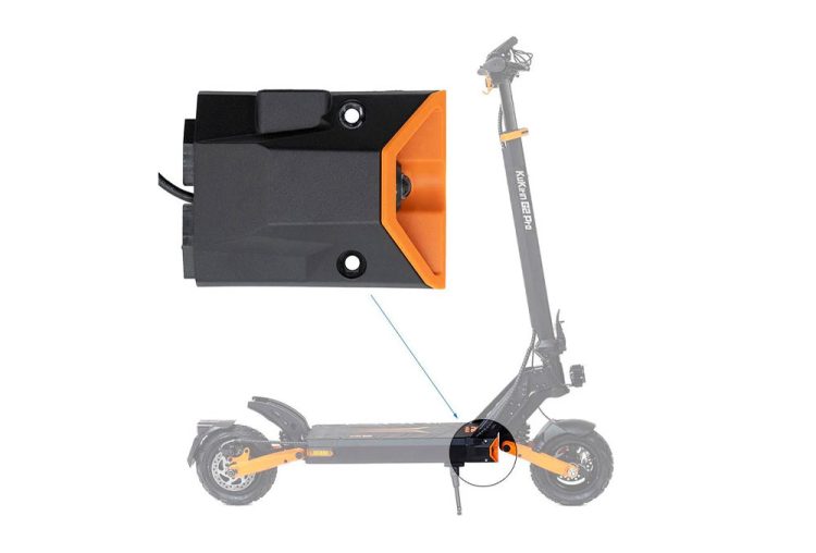 Capac si lumina laterala dreapta fata KuKirin G2 PRO 2024