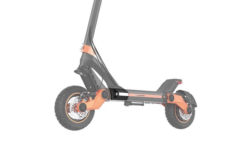 Capac si lumina laterala stanga fata KuKirin G3