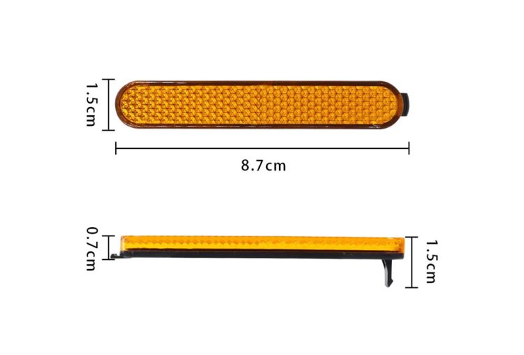 Capace reflectorizante laterale trotinete Xiaomi MI4 ULTRA