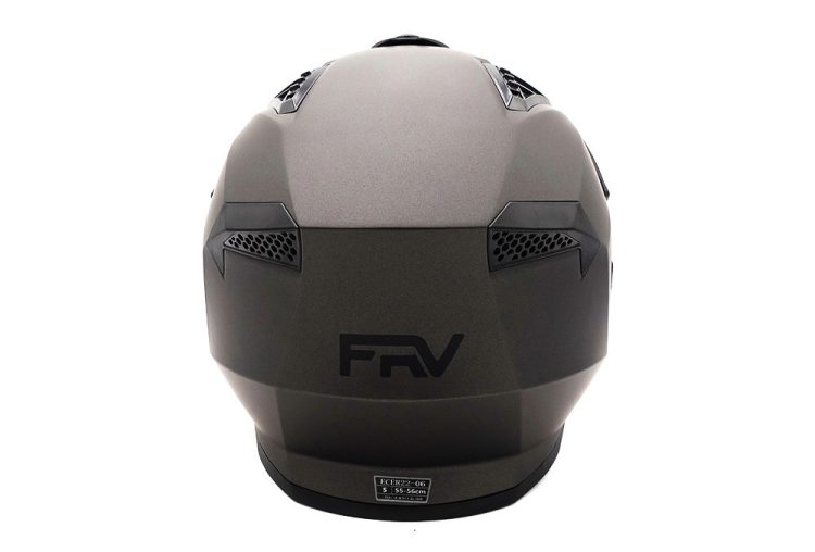 Casca de protectie trotinete cu viziera bronz mat