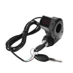 Contact cu cheie si display voltmetru