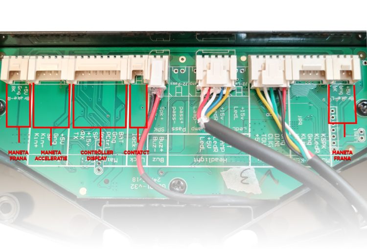 Diagrama connectare Display Trotineta Kugoo Kirin G3 V2