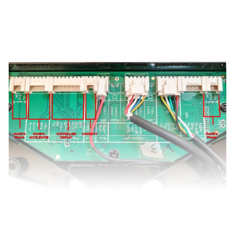 Diagrama connectare Display Trotineta Kugoo Kirin G3 V2