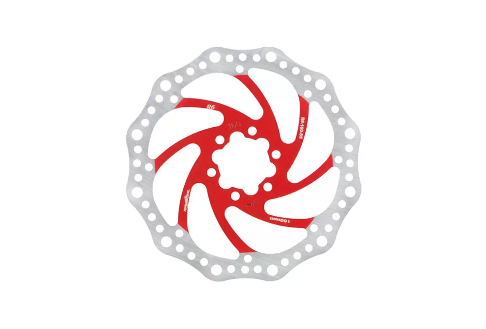 Disc frana 160 mm rosu