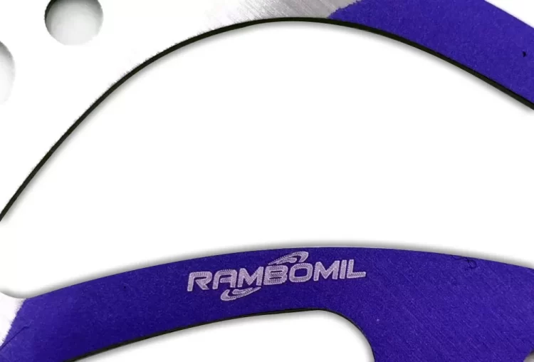 Disc frana 140 mm 6 gauri albastru