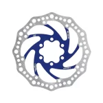 Disc frana 140 mm 6 gauri albastru