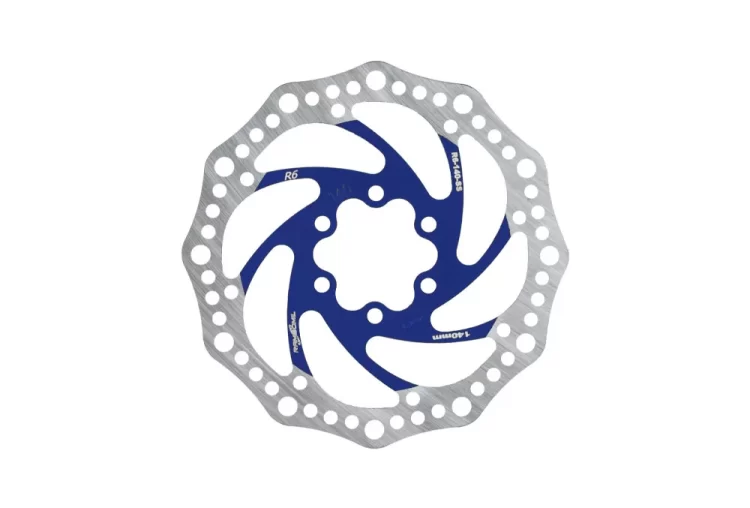 Disc frana 140 mm 6 gauri albastru