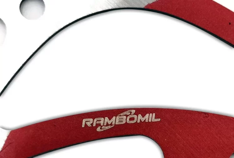 Disc frana 140 mm 6 gauri rosu