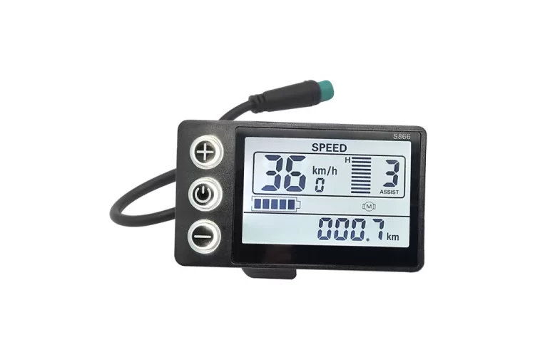 Display S866 cu mufa waterproof trotinete electrice