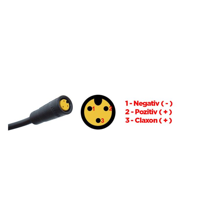Far cu claxon Kukirin G3 PRO