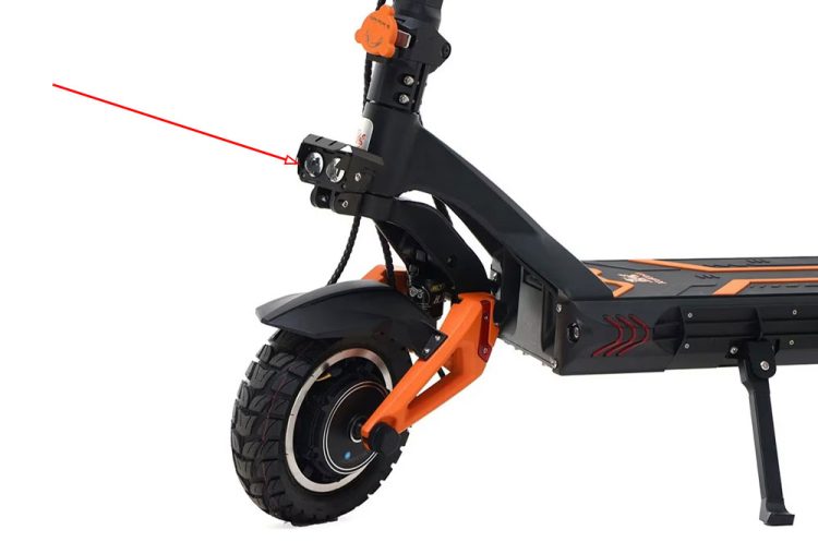 Lumina frontala pentru trotinete electrice Kukirin G3 PRO