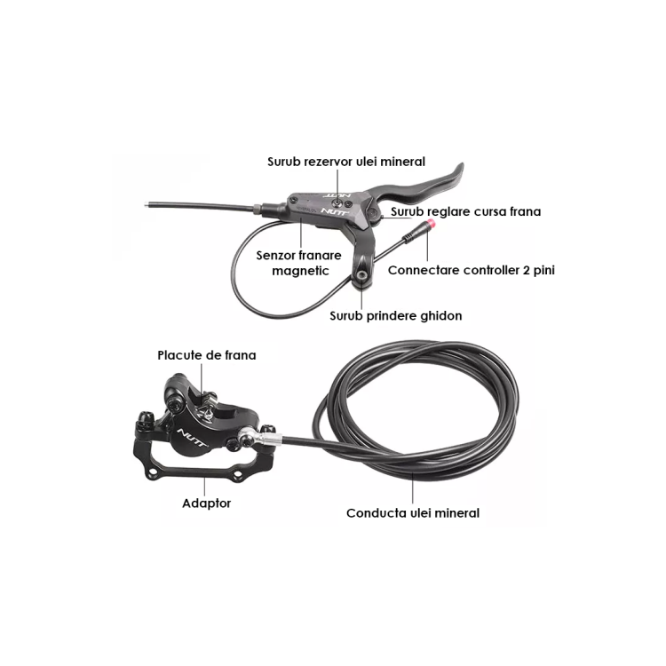 Frane Hidraulice NUTT A5-D trotinete electrice