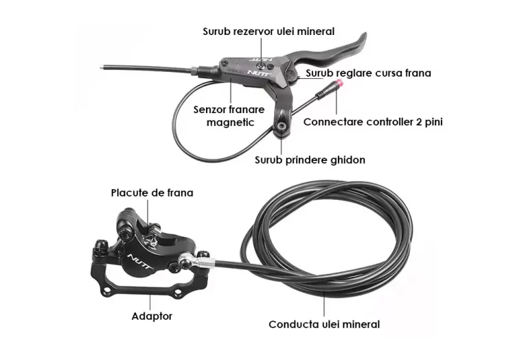 Frane Hidraulice NUTT A5-D trotinete electrice