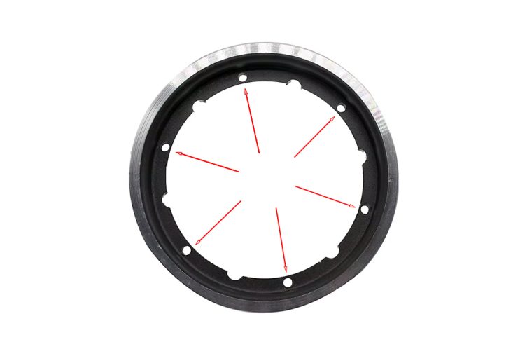 Inel sigilare janta motor trotineta Quickvolt 10X