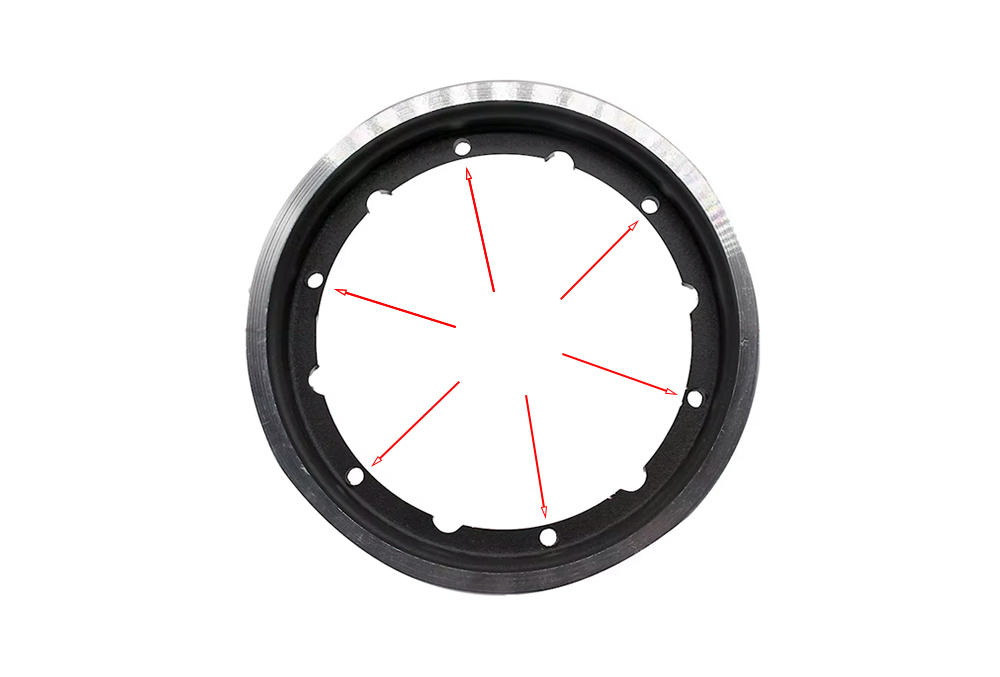 Inel sigilare janta motor trotineta Quickvolt 10X