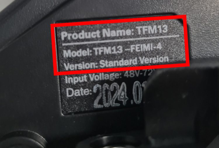 Display Kukirin G2 PRO / G2 MAX / G3 PRO model TFM13-FEIMI-4