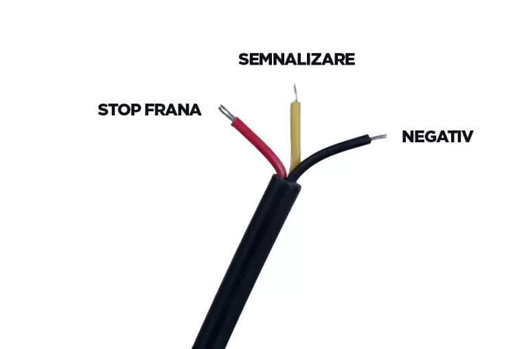 LED Eagle Eye 2 in 1 - Semnalizare si stop frana trotinete electrice