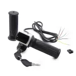 Maneta acceleratie cu contact cheie si display nivel baterie