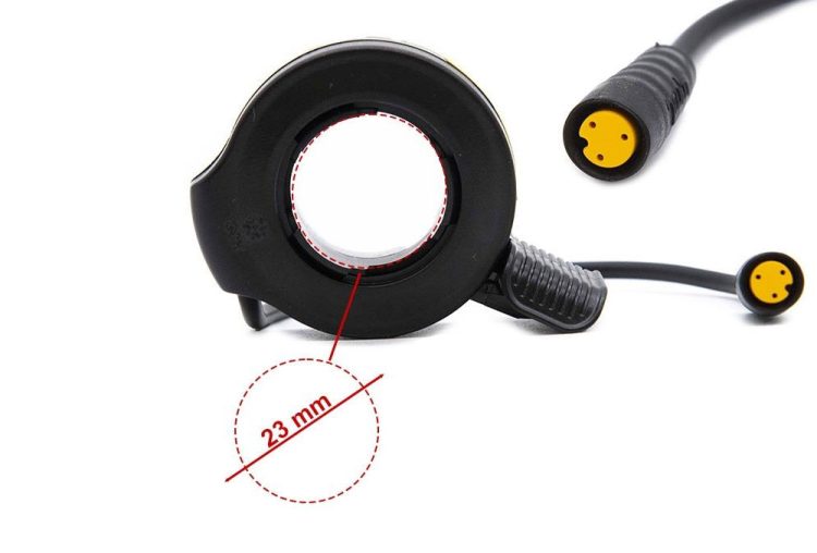 Maneta acceleratie cu mufa waterproof trotinete