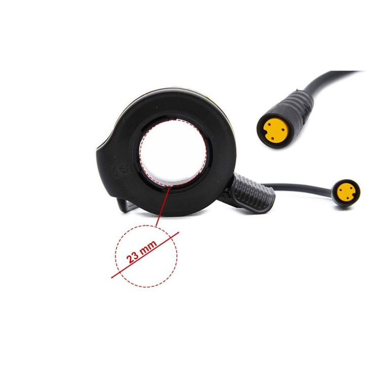 Maneta acceleratie cu mufa waterproof trotinete