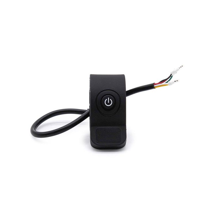 Maneta de acceleratie cu buton tempomat de pornire pentru trotinetele electrice