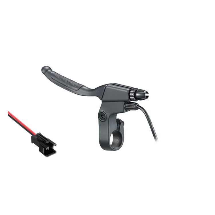 Maneta de frana cu senzor si grip cauciucat pentru trotinete electrice