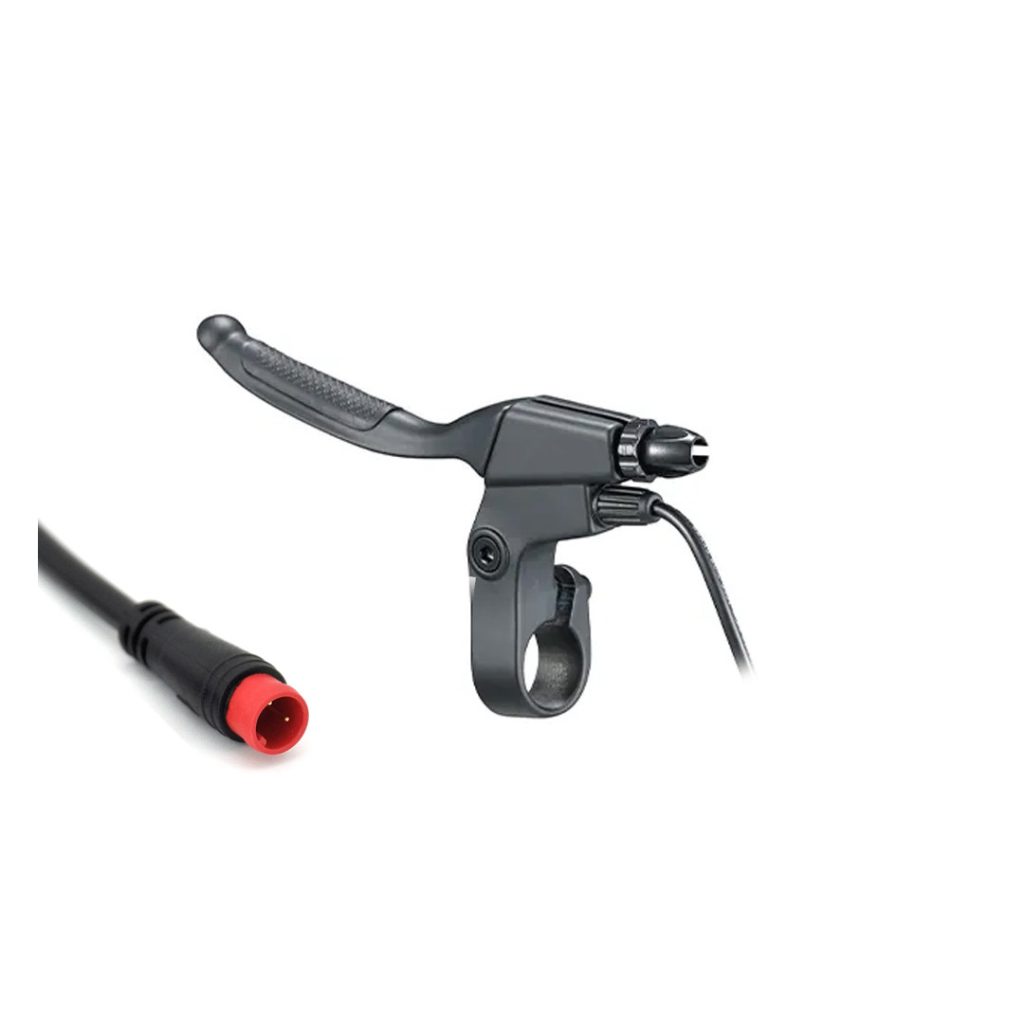 Maneta de frana cu senzor si grip cauciucat stanga connector waterproof
