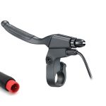 Maneta de frana cu mufa waterproof si grip cauciucat - stanga