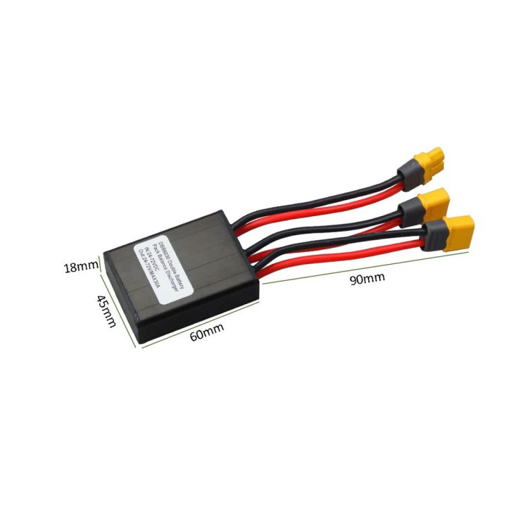 Modulator pentru montaj doi acumulatori 24-72V 30A