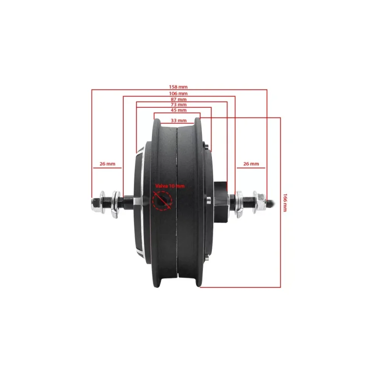 Motor trotineta electrica 48V 800W Kugoo M4 dimensiuni