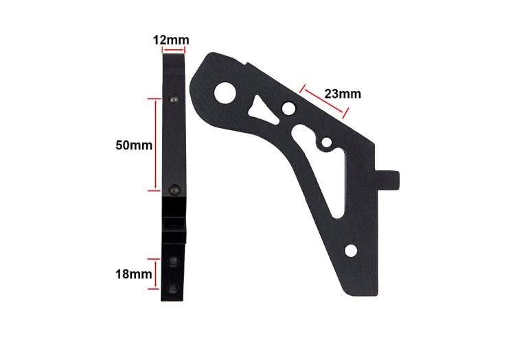 Piesa de legatura dreapta pentru furca spate KuKirin G2 Max